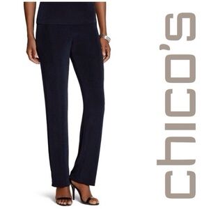 Chico's Travelers Straight Leg Pants